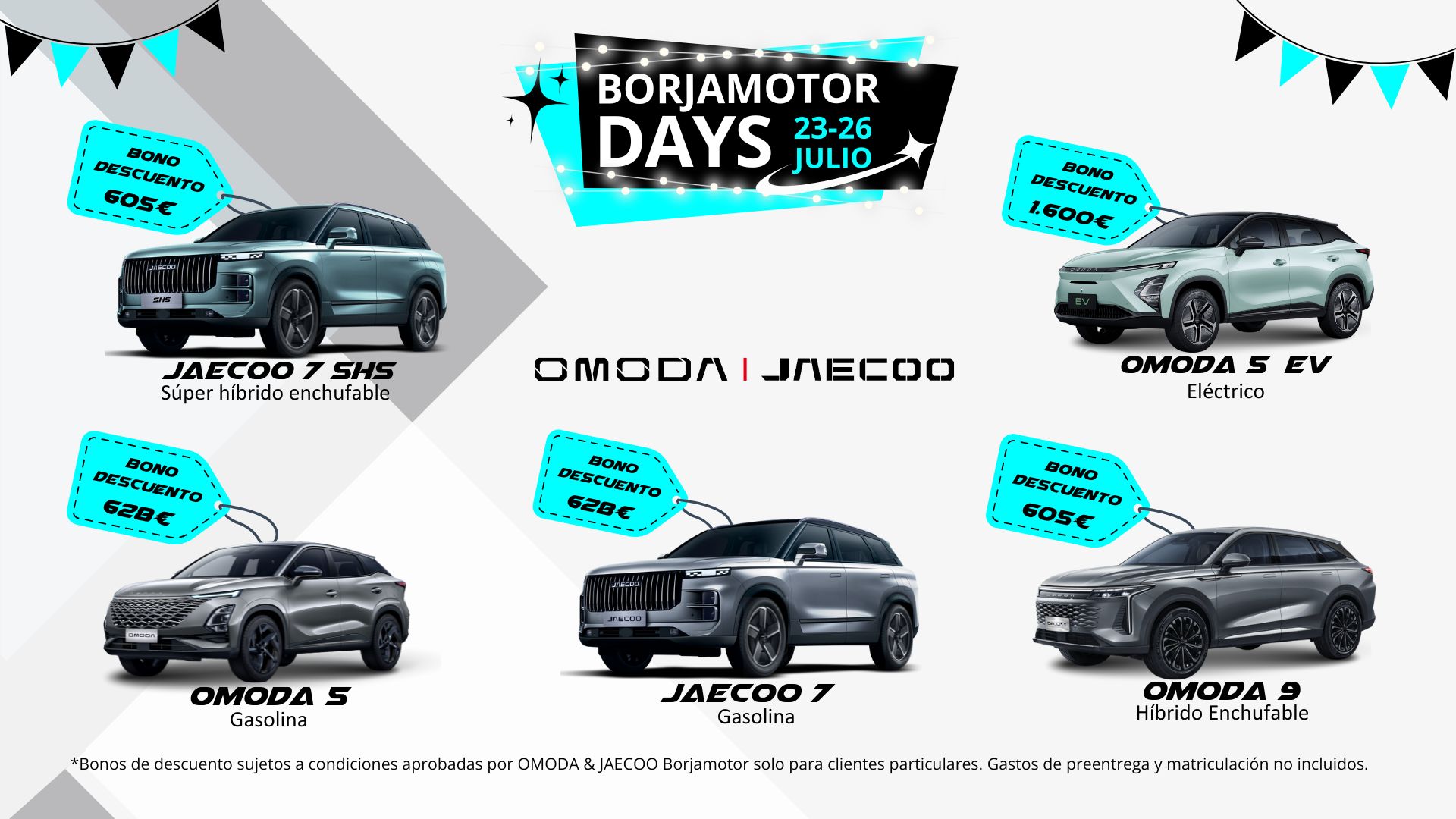 Borjamotor Days Omoda y Jaecoo