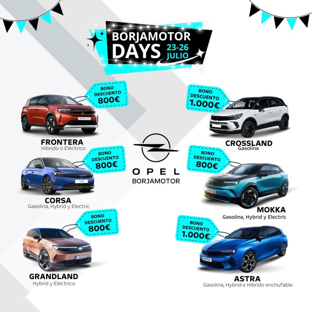 special days opel borjamotor