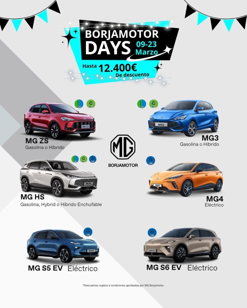 Borjamotor Days MG 2026 vertical